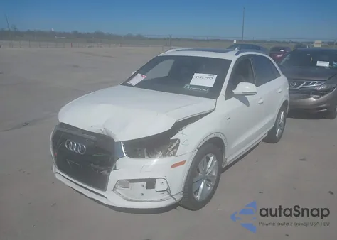 2018 Audi Q3 2.0T Premium/2.0T Sport Premium z USA, uszkodzony, nr VIN WA1ECCFS7JR026917